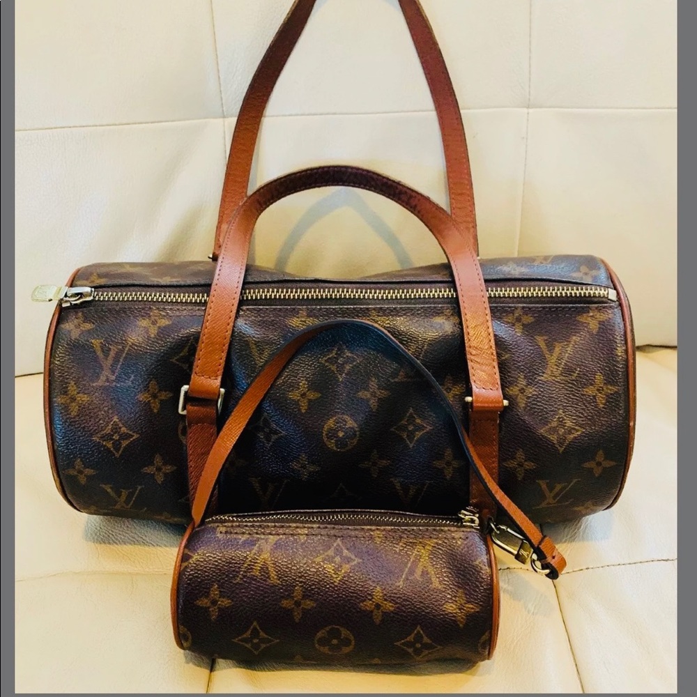 Auth Louis Vuitton Monogram Papillon 30 w Mini